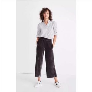 Madewell • Velvet Huston Pull On Crop Pants